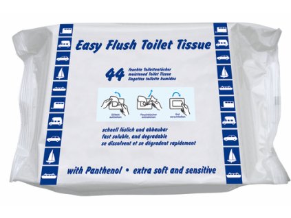 Vlhký toaletní papír Easy Flush
