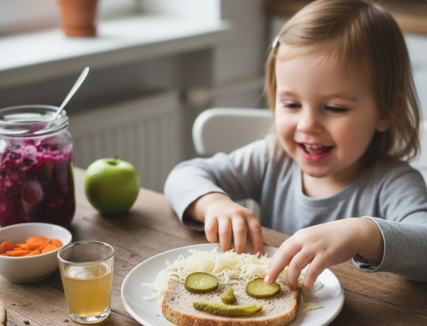 Děti a kvašené produkt: Jak naučit nejmenší milovat kyselou chuť