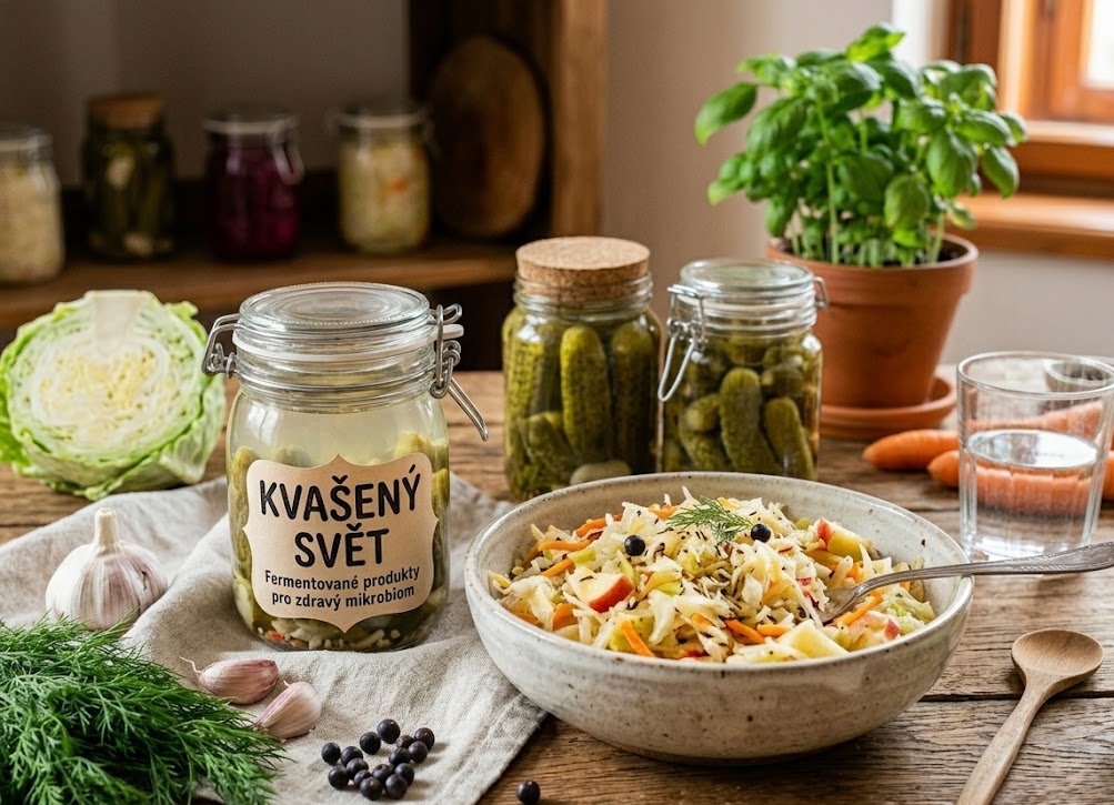 Zdravá střeva, silná imunita: Proč do jídelníčku zařadit kvašené potraviny