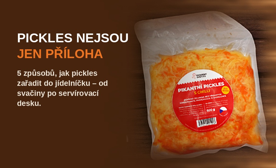 Pickles nejsou jen příloha: 5 způsobů, jak je zařadit do jídelníčku