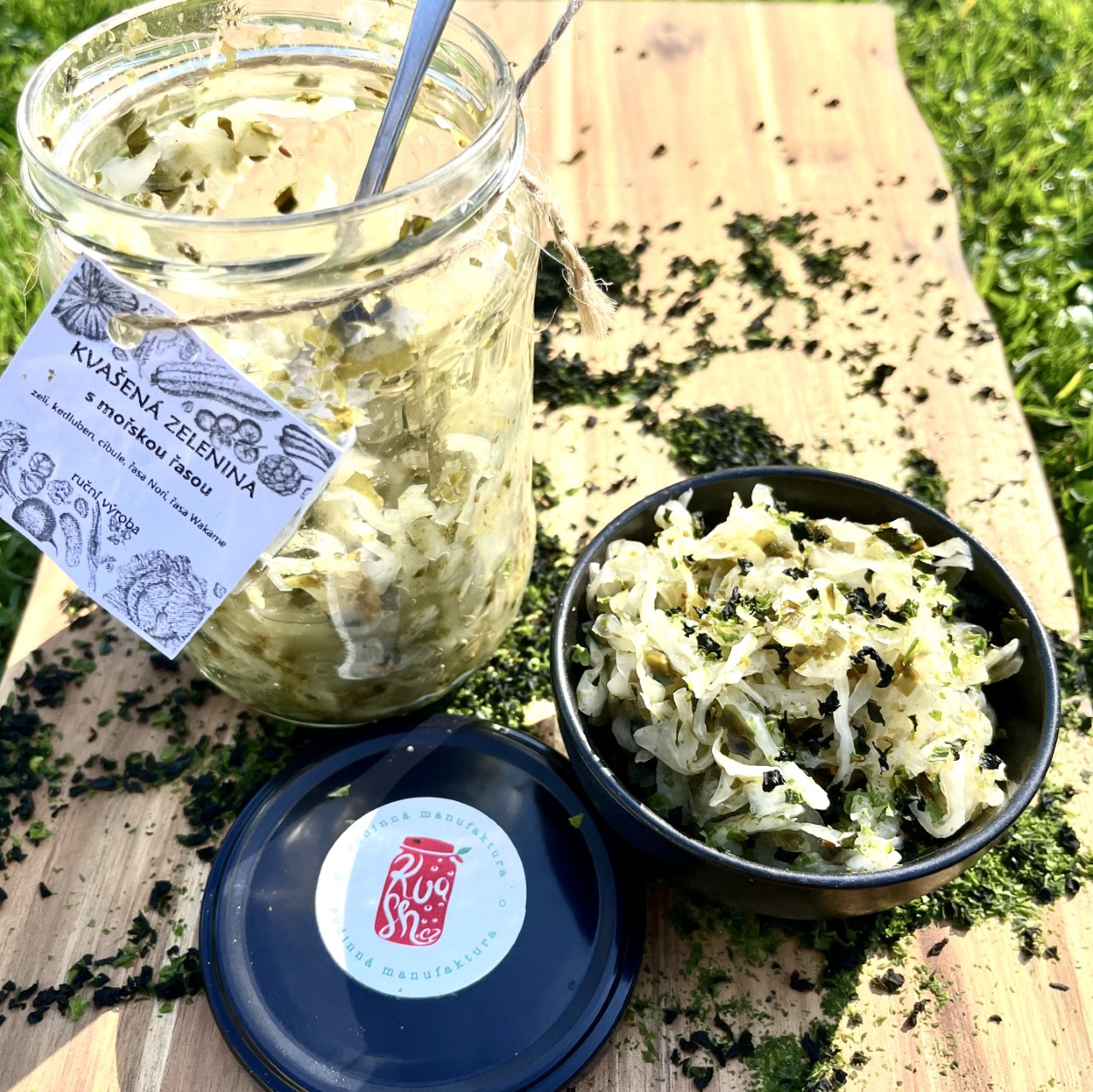 NOVINKA fermentovaná zelenina s mořskou řasou