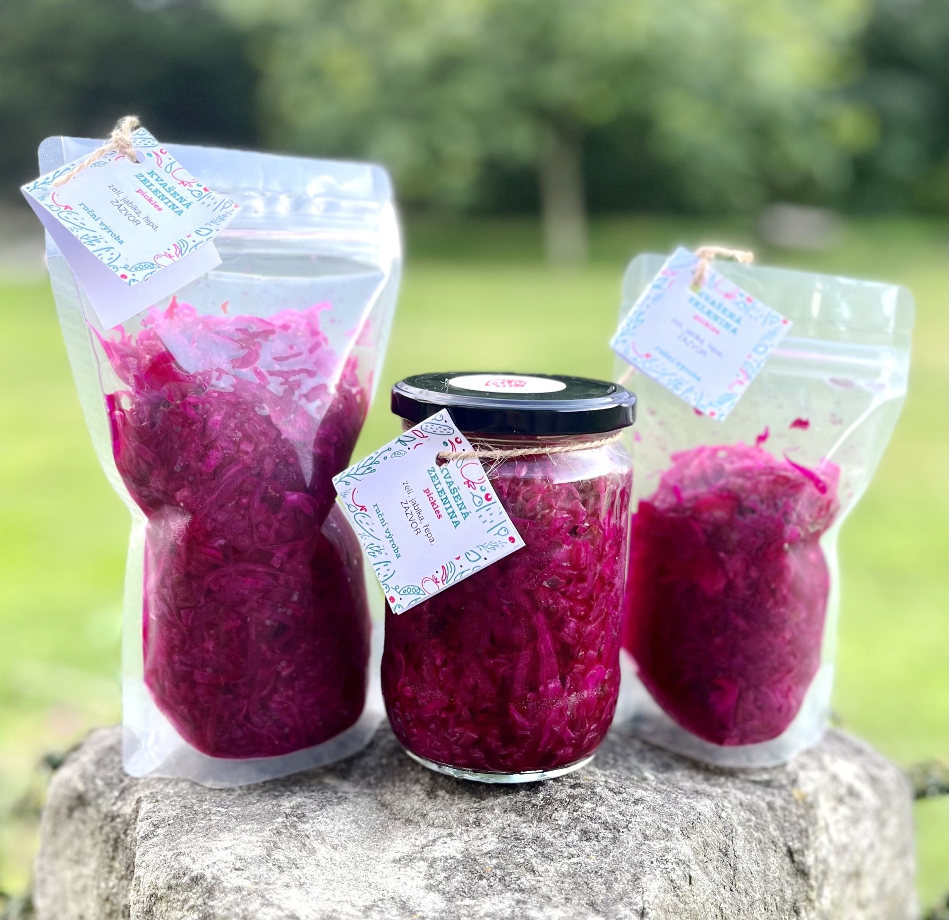 Fermentovaná zelenina se zázvorem