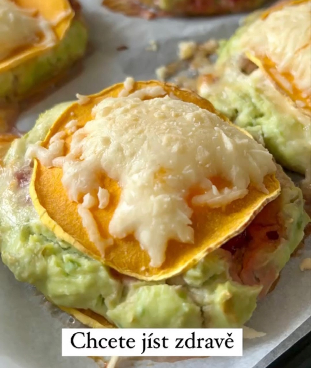 Zapečená dýně s rybízovým chutney