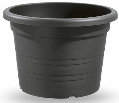 VECA SpA květináče CILINDRO Barva: antracit, Velikost: 14