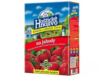 Hoštické - jahody 1 kg s guánem