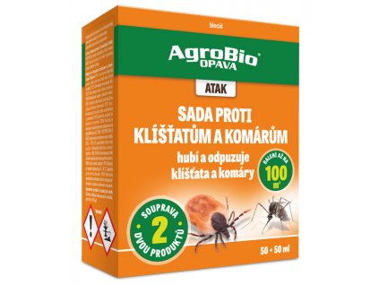 ATAK Sada proti klíšťatům a komárům 50+50