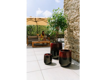 keramicky kvetinac diane cerveno cerna venkovni mrazuvdorny4