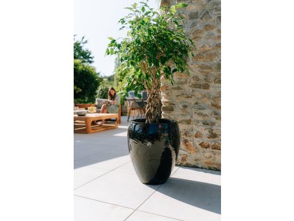 Keramicky kvetinac poseidon mrazuvzodrny cerny1