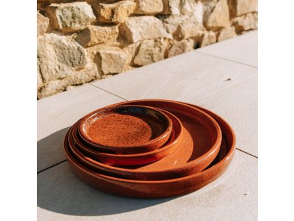 Saucer Photo Autumn Orange