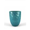 Zeus Keramický kvetináč 32 x 40 cm Tyrkysová