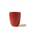 Zeus Keramický kvetináč 32 x 40 cm Červená