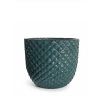 Mars Keramický kvetináč 30x30 cm Modro zelená