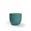 Mars Keramický kvetináč 30x30 cm Tyrkysová