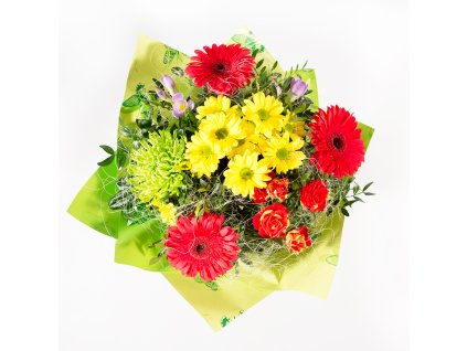 Farebná kytička v letných farbách