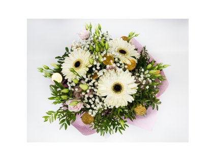 Kytica z čokoládových mincí2