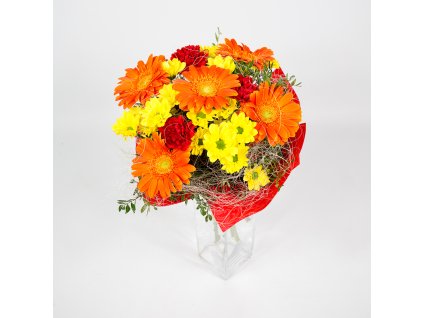 Veselá kytica s gerami