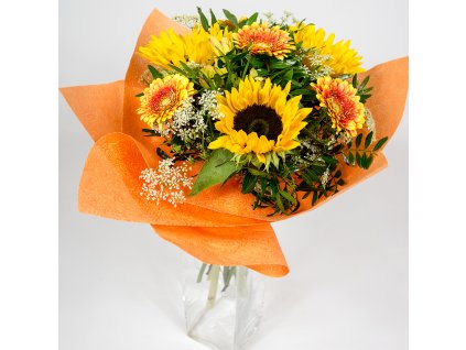 Letná slnečnicová kytica