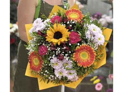 Slnečná kytica plná energie