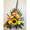 Veľká farebná miešaná kytica