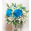 Svadobná kytica z modrých ruží2