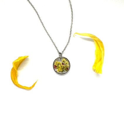 Luční sen 2 - řetízek s lučními květy