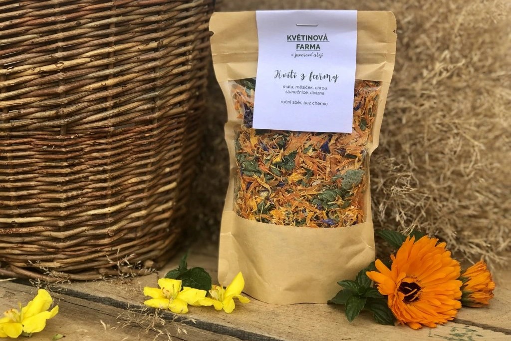 Čajová směs s mátou + video