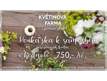 poukázka samosběr