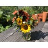 Kytice střední - směs květin z farmy