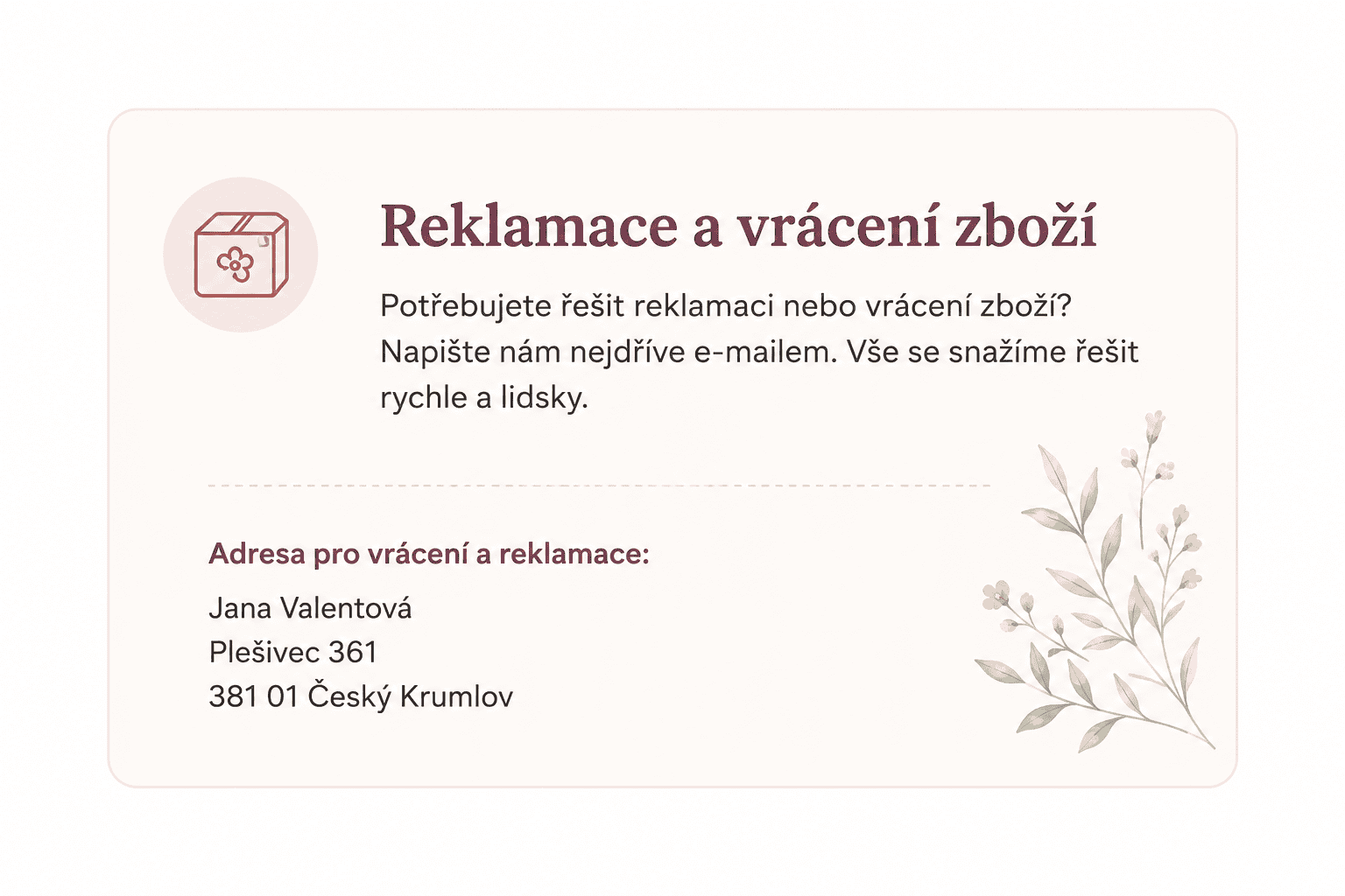 Reklamace