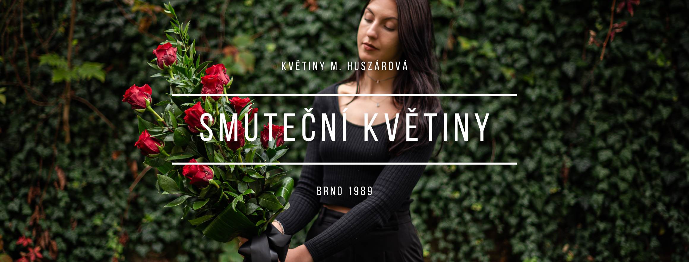 smuteční květiny