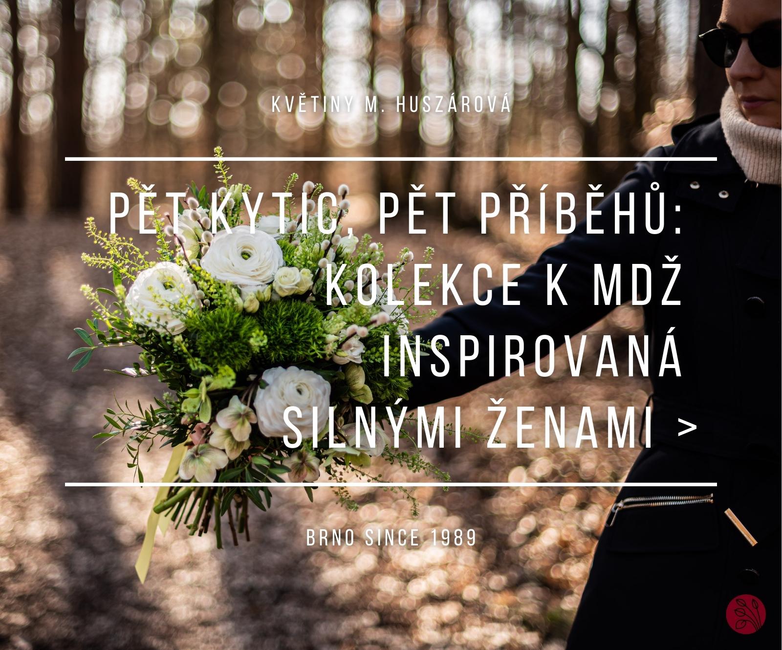 Pět kytic, pět příběhů: kolekce k MDŽ inspirovaná silnými ženami