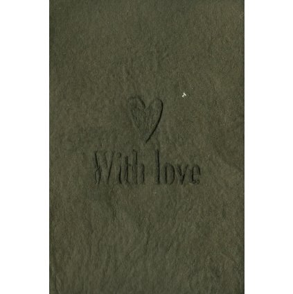 Greeting Card "With Love"