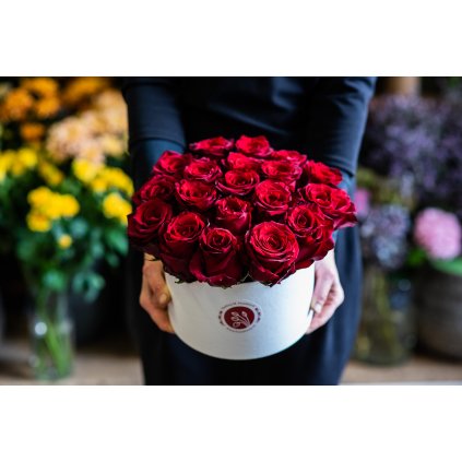 Flower box Red Rose