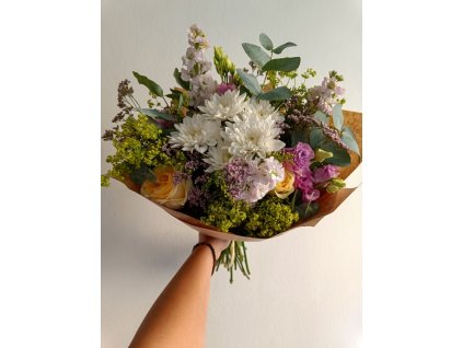 bila chrysanthema mix kvetin2