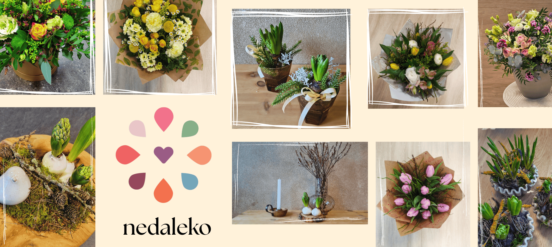 Jarní dekorace, jarní kytice, jaro doma