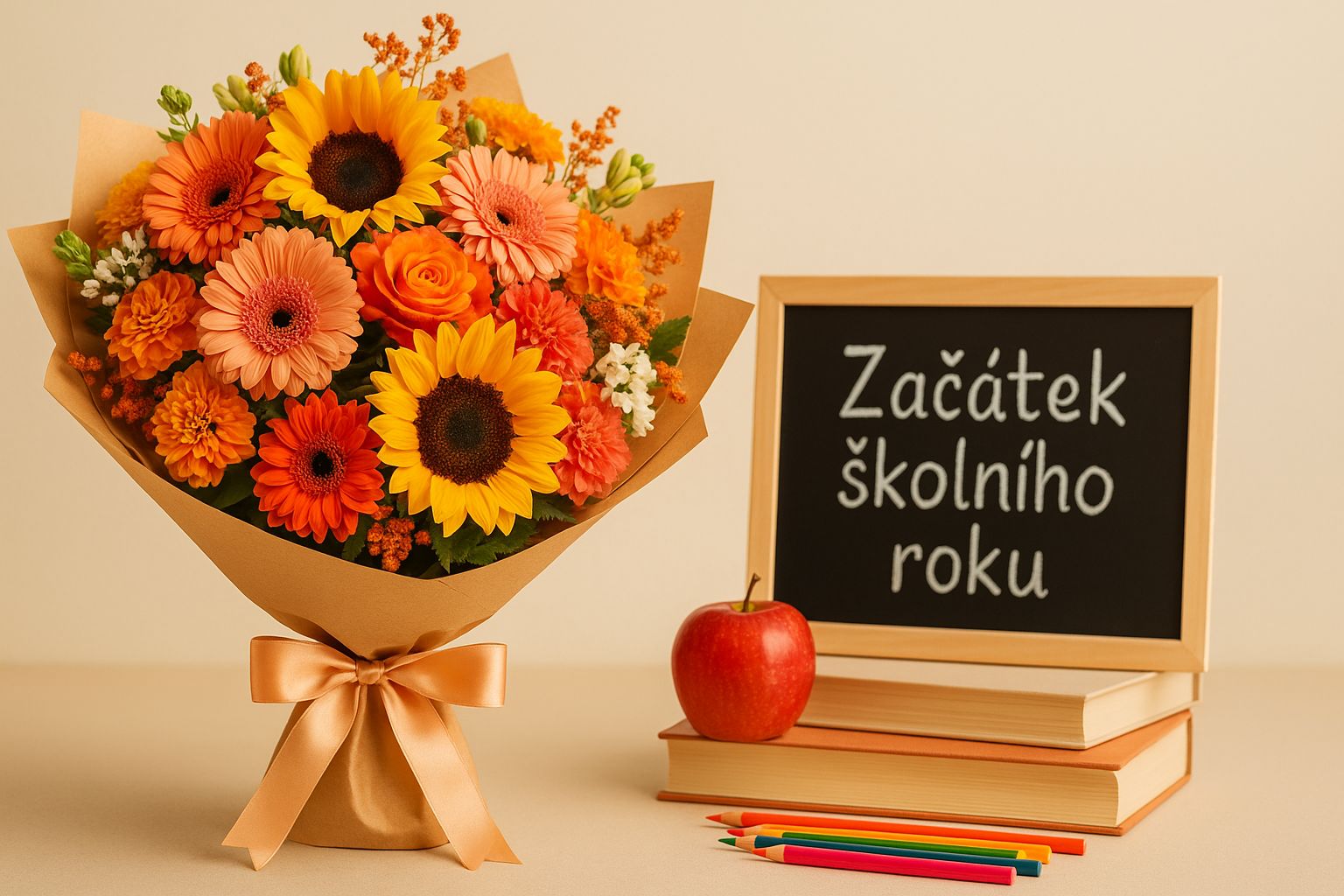 Květiny pro učitele – Pro ten nejlepší start do školního roku!
