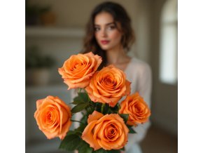 vyr 166 5ks oranzovych ruzi