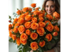 vyr 201 100ks oranzovych ruzi