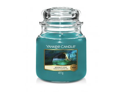 VONNÁ SVÍČKA YANKEE CANDLE MOONLIT COVE CLASSIC STŘEDNÍ