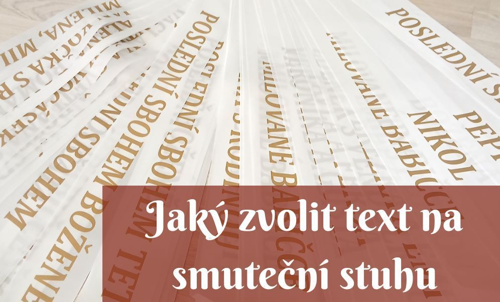 Objevte, jak napsat osobní vzkaz na smuteční stuhu, který vyjadřuje vaše city a úctu k zesnulému. Inspirujte se našimi tipy a příklady.