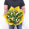 Kytice tulipánů k narozeninám
