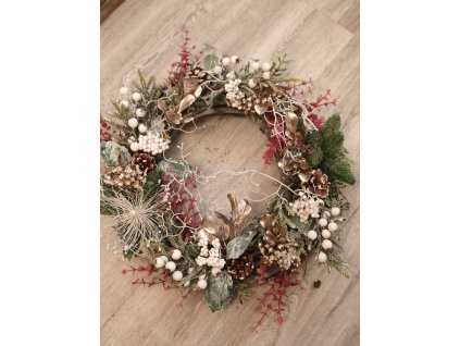 Věnec vánoční extravagantní