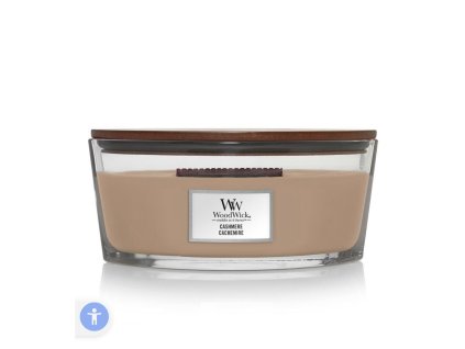 Woodwick cashmere loď