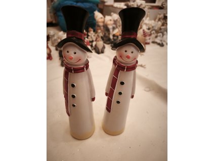 Sněhulák bílý se šálou