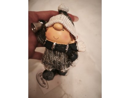 Panák modrý se zvonkem