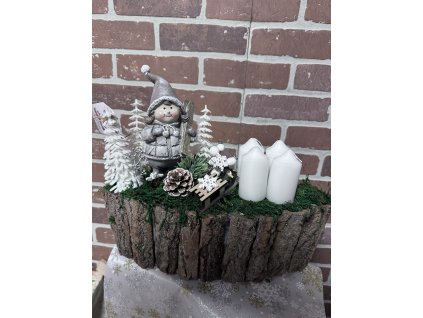 Adventní svícen n.1