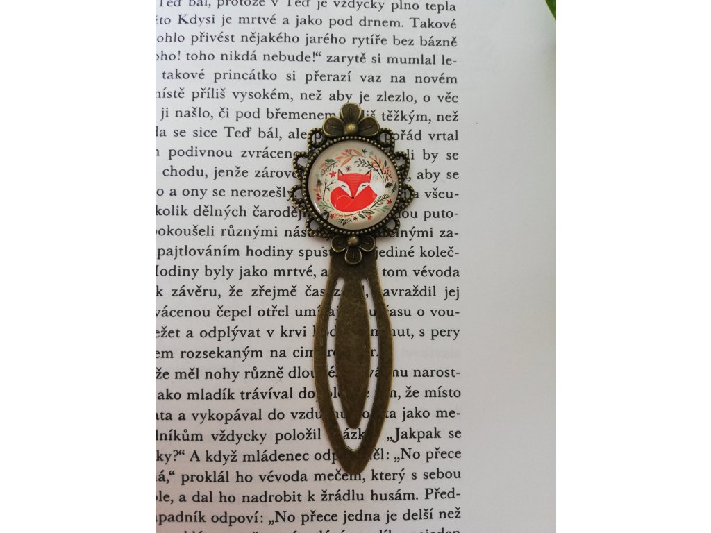 11790 zalozka do knihy spici listicka