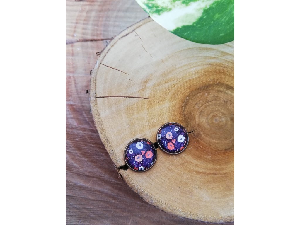 6066 nausnice medene kvety