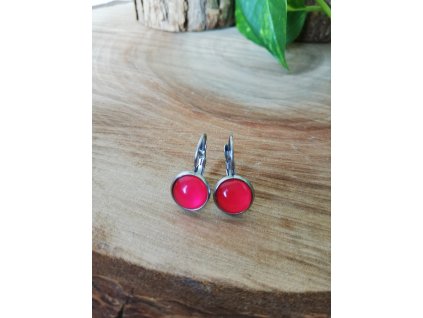 6279 nausnice 10mm cervena