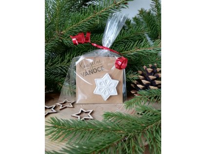 Magnetky s vánočním motivem - VARIANTY - dárkový balíček (VÁNOČNÍ MOTIV Andílek)
